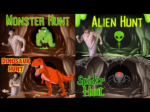 Spooky Fun Bear Hunt Compilation | Bear Hunt | Nursery Rhymes | Videos for Children