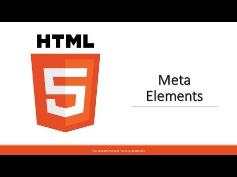 HTML5 - Tutorial 14: Meta Elementi in HTML