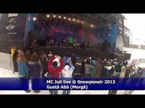 MC Juli - Guetä Morgä (Morgä), live @ Snowpenair 2013