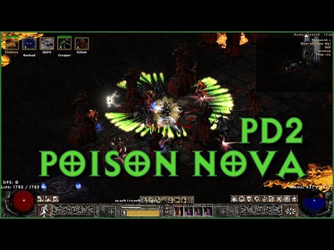 PD2 S12 Poison Nova Necromancer ~20HR Budget T1, T3