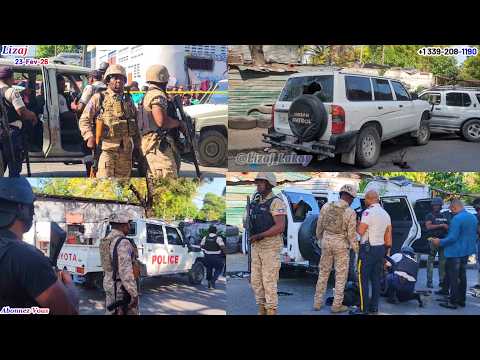 Jacques Ader ak Kalash la. Lapolis vide Bal sou Kidnapè yo delmas 31, Bandi bèlè, machin Leta yo