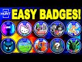 x10 SUPER EASY BADGES TO GET FROM THE HUNT EVENT! (ROBLOX)