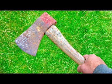 Rusty Old Axe Restoration