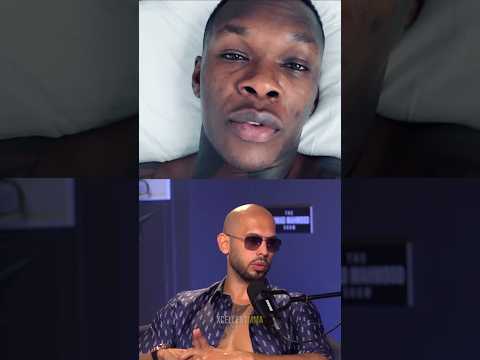 Israel Adesanya reacts to Andrew Tate defending him after TKO loss