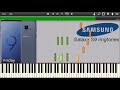 SAMSUNG GALAXY S9 RINGTONES IN SYNTHESIA