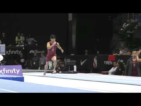 Asher Hong | Vault 2 | 2025 Xfinity U.S. Championships | Senior Men Day 2