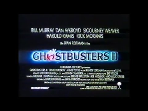 Trailer Ghostbusters II