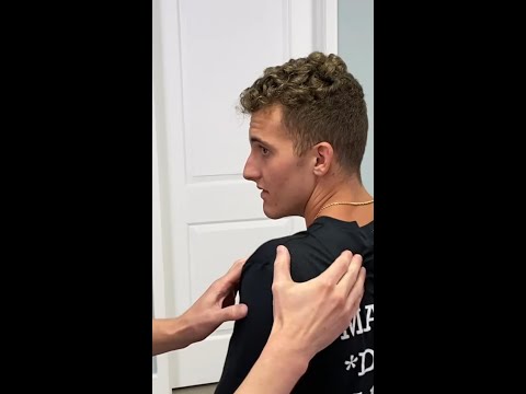 Chiropractor SHOCKED 😱 By How Loud His Shoulder GRINDS & Clicks! #shorts