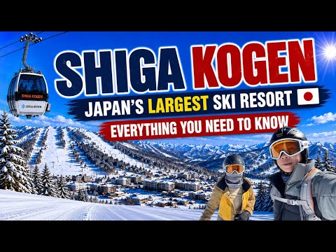Shiga Kogen Japan: A ski resort guide to the largest ski resort in Japan.