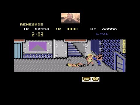 Lukozer Retro Game Review - 504 - Renegade - Commodore 64