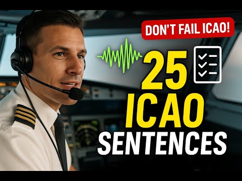 ✈️ 25 Sentences that ALWAYS Work in the ICAO Exam (Memorize These!)