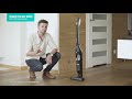 Bosch Talentone Development Serija 4, Įkraunamasis dulkių siurblys, Flexxo 21.6V, Juoda BBH32101
