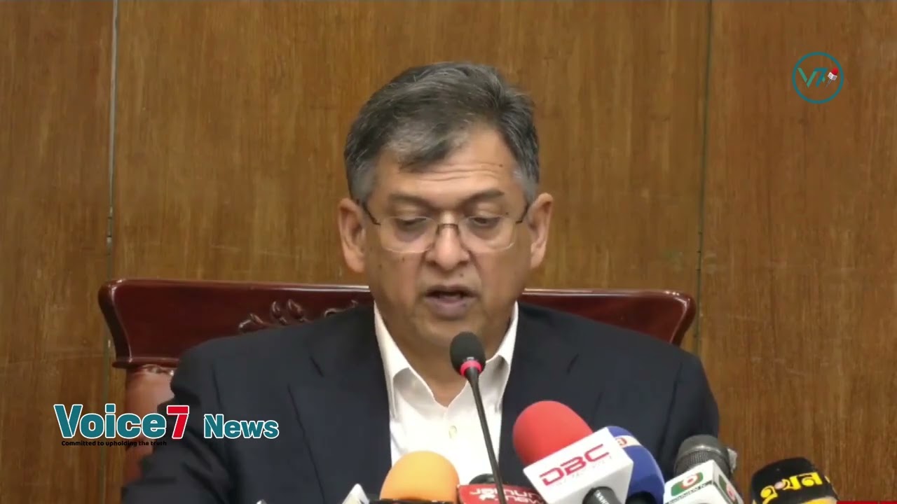 Home Minister Salahuddin Ahmed spoke to the media about contemporary issues.