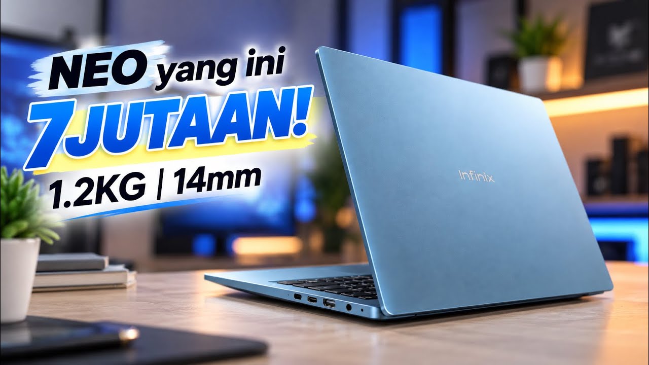 MacBook Neo 13 Juta?! Infinix Punya NEO Cuma 7 Jutaan!