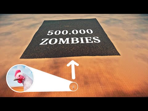 SUPER CHICKEN vs 500.000 ZOMBIES | Ultimate Epic Battle Simulator 2