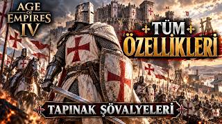 Her Şeyiyle Tapınak Şövalyeleri Rehberi – Tüm Özellikleri ve Özgün Birimleri #ao