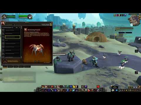 WoW Bronzewing Vespoid - Mount Protoform Synthesis (Zereth Mortis Preview)