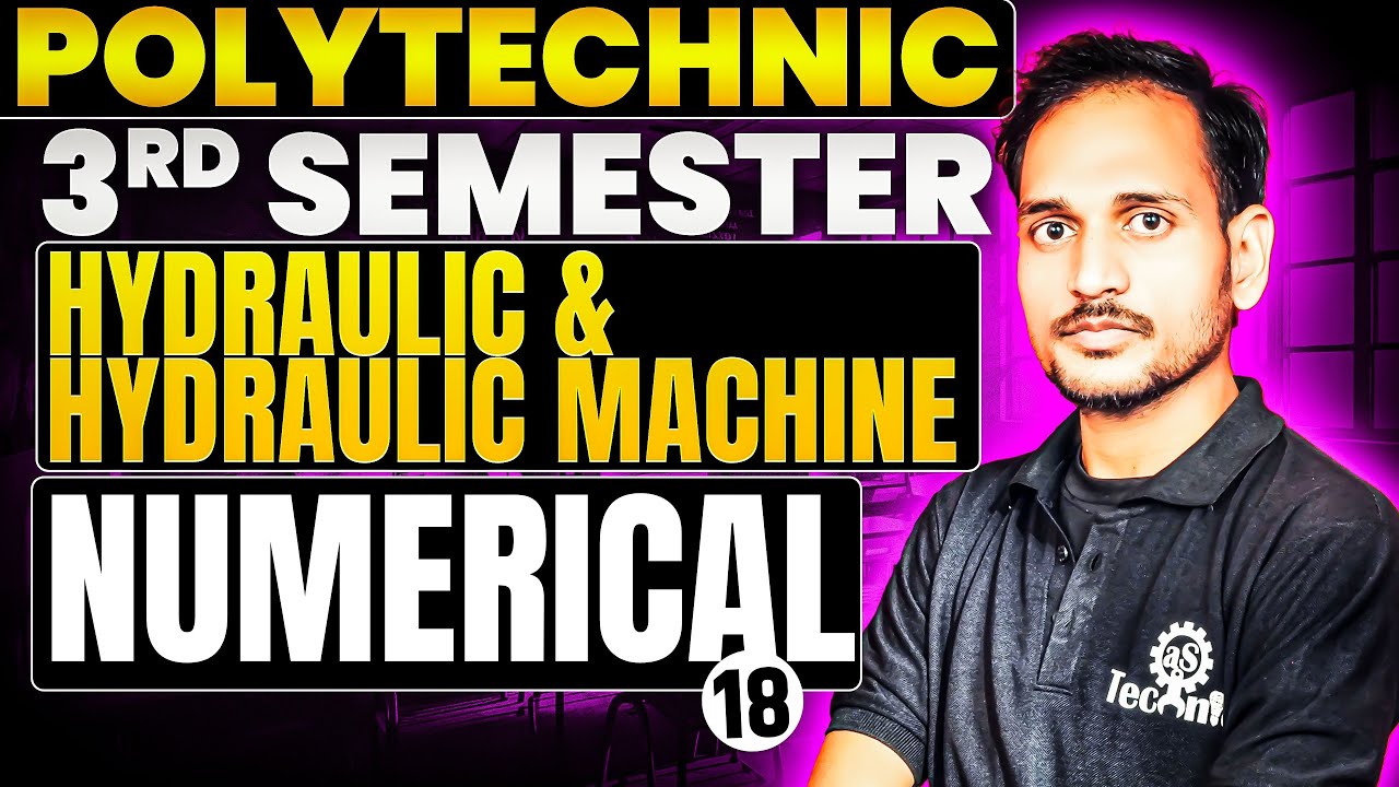 #18 Hydraulics & Hydraulics machine | Civil Engineering | Polytechnic 3rd semester | #astechnic