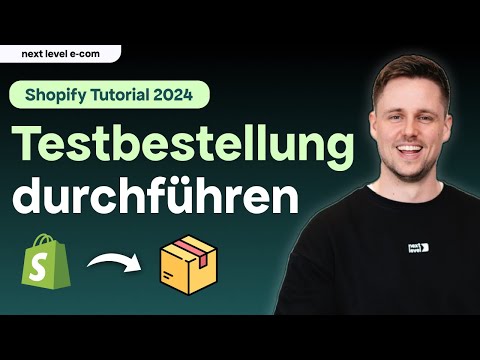Testkauf mit Shopify Payments durchführen [2024]