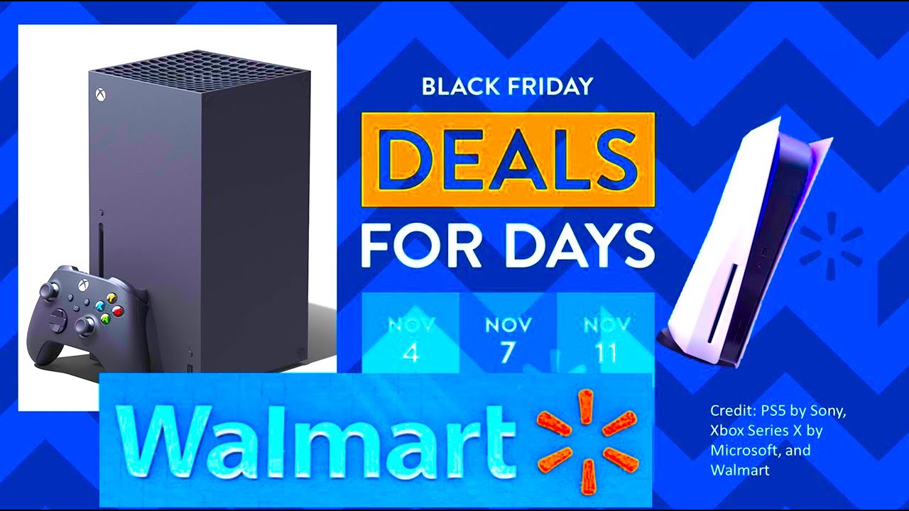 Walmart XSX on SALE as early as 11/4, QVC sells XSS, Sam's Club & PS5, Xbox Series X/S #ps5