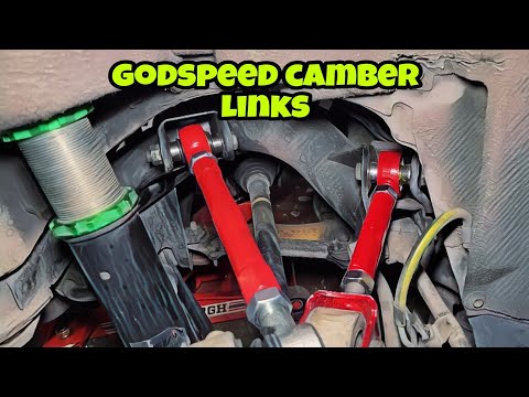 Lexus IS250 Gets Some Godspeed Camber links Installed