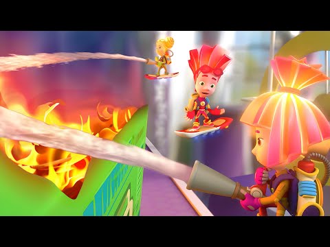 The Fixies Laboratory Catches FIRE! 🔥 | The Fixies | Animation for Kids - Kingdom Kids Zone, Little Learners - The Fixies