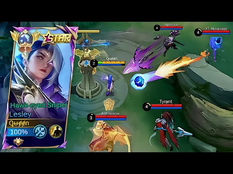 NEVER FEEL THIS PAIN?! 1v4 LESLEY IN EARLY GAME