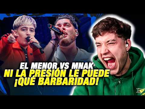 ¿ALGUIEN PUEDE PARAR A EL MENOR PRIME? MNAK VS EL MENOR EN FMS CHILE J03 REACCIÓN KAPO 013