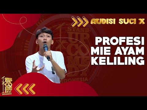 Stand Up Dwik: Jual Mie Ayam, Tapi Pembeli Kembaliin Mangkok Isi Soto | AUDISI SUCI X