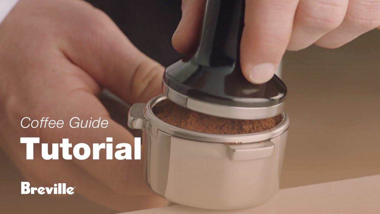 How to tamp and trim the dose