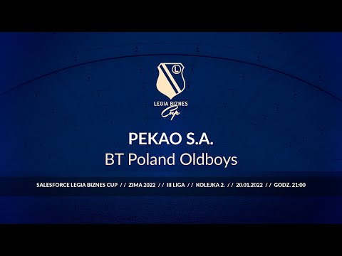 Skrót spotkania PEKAO S.A. - BT Poland Oldboys ( Legia Biznes Cup Zima 2022 )