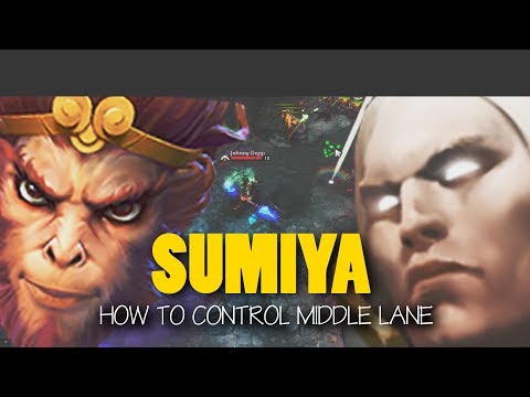 Sumiya Invoker Dota 2 - How To Counter Monkey King - EPIC Gameplay Dota 2 7.06f