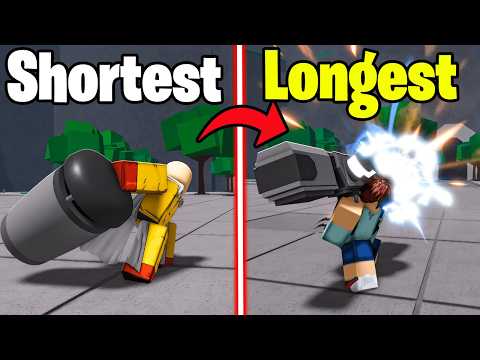 What Is The Longest Attack In The Strongest Battlegrounds? (NEW UPDATE)