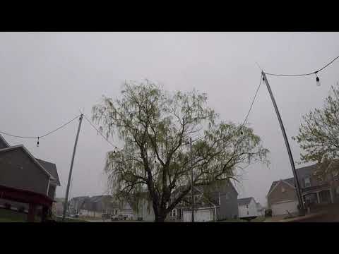 Snow, sleet & rain! An Indiana afternoon! | Tuesday, April 20, 2021