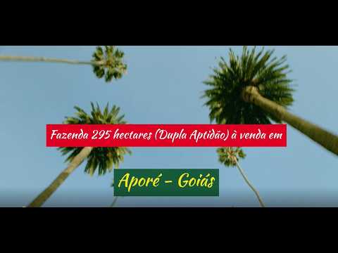 Fazenda 295 hectares (Dupla Aptidão) à venda em Aporé - Goiás