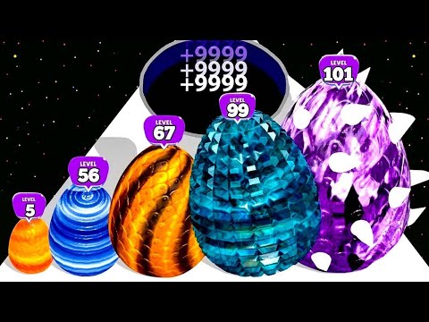 DINO HOLE 3D - Attack Dino Egg Black Hole Games (Attack Hole, All Levels)