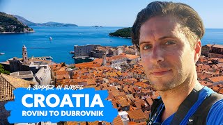 CROATIA 🇭🇷 Rovinj to Dubrovnik | A Summer In Europe - Ep 3