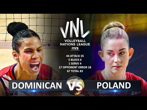 Dominican Republic vs Poland | Women's VNL 2024