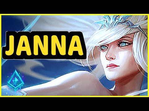 JANNA VS PANTHEON SUPPORT GAMEPLAY