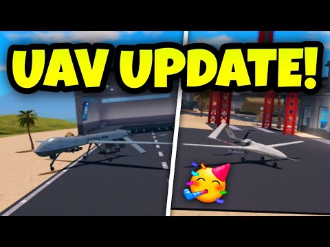 The NEW UAV Drones UPDATE Is FINALLY HERE! | War Tycoon