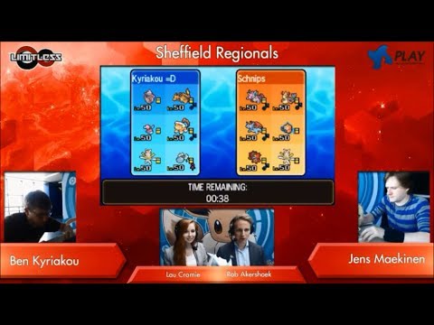 Pokémon VGC 2018 Sheffield Regional Round 7 - Ben Kyriakou vs Jens Maekinen