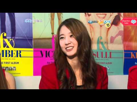 [HeartfxSubs] 110802  f(x) OBS News- A Sweet, Lively, and Entertaining Date with f(x)