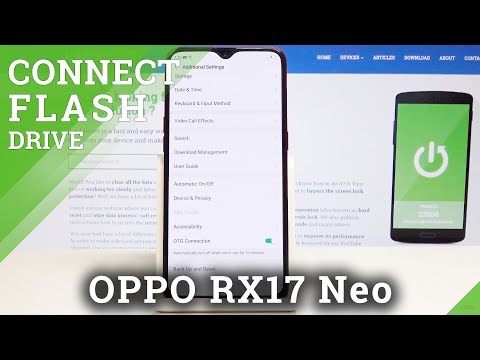 How to Activate OTG Connection in Oppo RX17 Neo - Enable OTG Connection