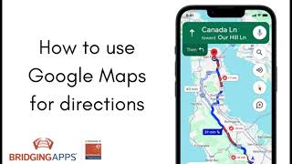 How to use Google Maps for directions