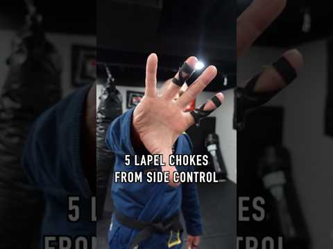 5 Lapel Chokes From Side Control