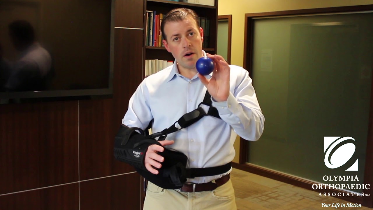 Dr. Trent  McKay: Tutorial On Using a Sling After Shoulder Surgery