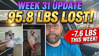 Retatrutide Week 31: 95.8 lbs Down - Visceral Fat Drop & Lab Testing Results