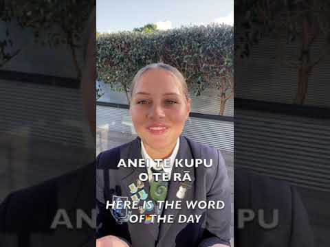 Te Wiki o Te Reo Māori 2021 – Day 1