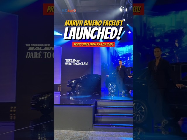 Maruti Suzuki Baleno Facelift Launched!