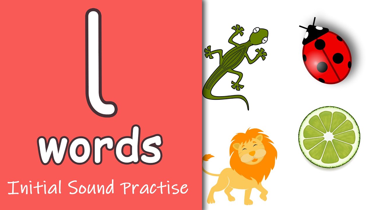 'l' Words | Phonics | Initial Sounds